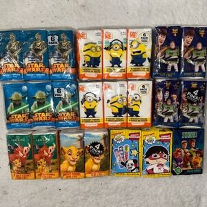 Pocket Tissues 40 On The Go Travel Purse Packs Star Wars Kids & 60 Bandages